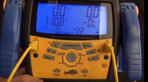 Hvac Manifold Gauges And Pt Chart