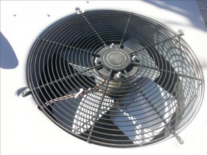 replace a condenser fan motor on a HVAC air conditioner 300x225