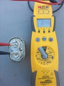 hvac testing a single Run Oval Capacitor