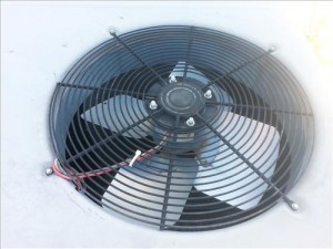 replace a condenser fan motor on a HVAC  air conditioner or heat pump 2