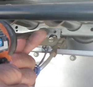 ICP igniter and  flame sensor removal