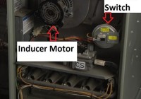 gas furnace pressure switch inducer motor