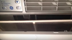 Window Air Conditioner maintenace  Filter cleaning