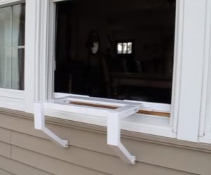How To Support a Window Air Conditioner With Brackets