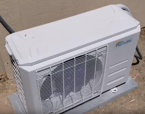 Review Senville Ductless Mini Split Air Conditioner Heat Pump Outside Unit