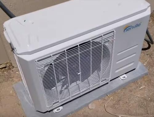 What Is a Mini Split Heat Pump Air Conditioner outside unit 2