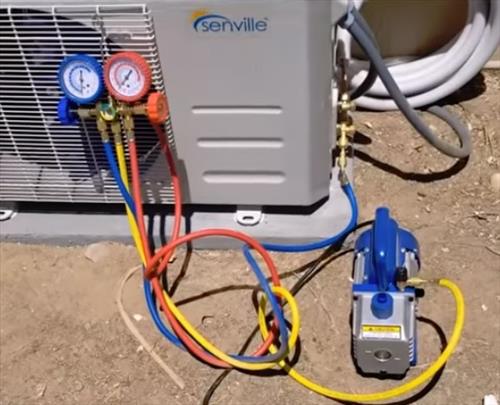 To Vacuum Down a Split and Release – HVAC How To