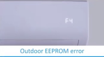 How To Fix an E0 F4 Mini Split Error Code F4