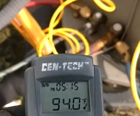 Thermometer for HVAC
