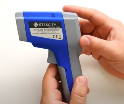 Best HVAC Infrared Laser Temperature Sensor Guns 2020 Etekcity 2