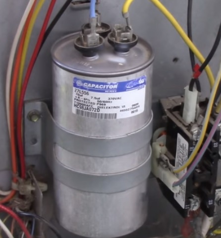 How To Replace a Condenser Fan Motor on an HVAC Refrigeration Unit, Heat Pump, Air Conditioner Capacitor