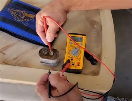 How To Replace a Capacitor on a Swamp Cooler Motor Test
