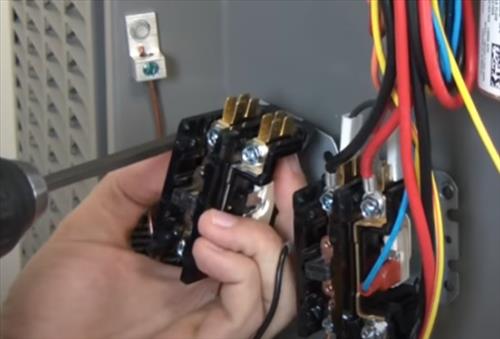 How To Replace a Contactor on an Air Conditioner Heat Pump Step 3