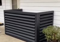 How to Camouflage and Conceal an Outside Mini Split Unit