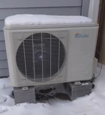Best Mini Split Heat Pump for Cold Climates and Cold Weather Senville Aura